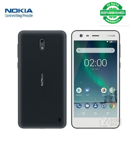 Refurbished Nokia 2 5&quot; Smartphone - Android 7.0  - 4G LTE - Unlocked Single SIM  - 8GB  8MP+5MP