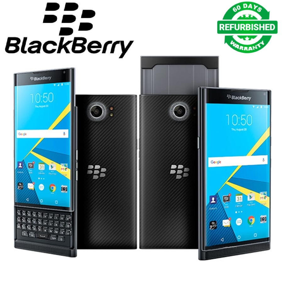 Refurbished Original BlackBerry Priv 5.4&apos; Cellphone Android OS 3GB RAM 32GB ROM 18MP  Cellphone