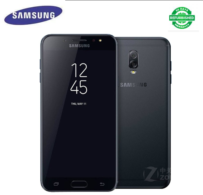 Refurbished Samsung Galaxy C8  Super AMOLED FHD 4G RAM 64G ROM 16MP  dual sim Lte 4G Mobile Phone