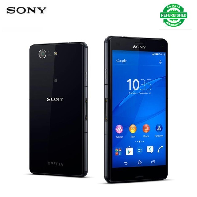 Refurbished 3G+32G 4G LTE Sony Xperia Z3 Compact D5803 D5833 Z3mini Wifi 20MP Quad-core Smartphone