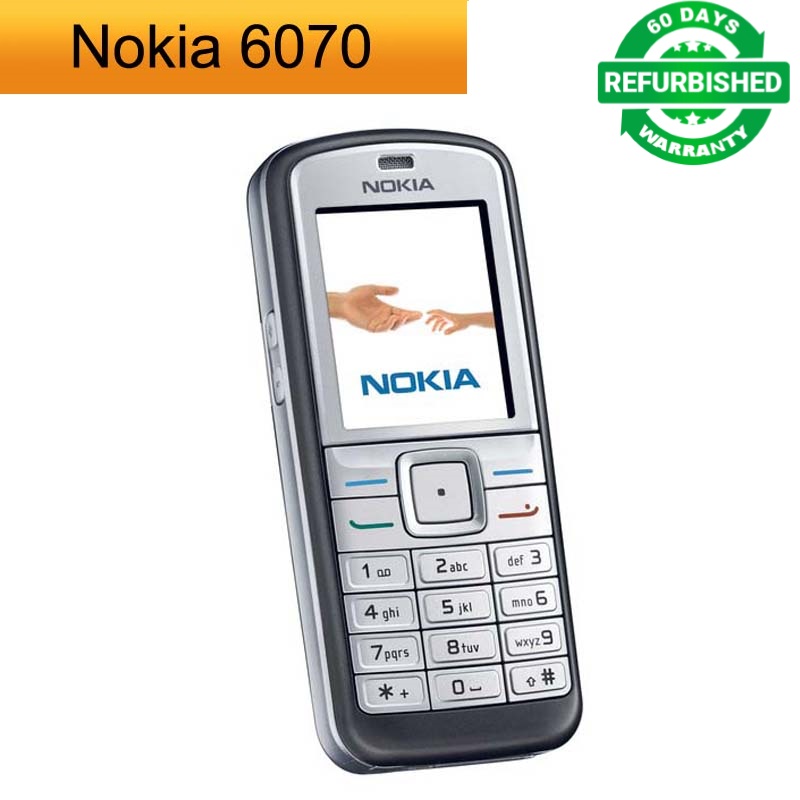 Refurbished phone Original Unlocked Nokia 6070 Mobile Phone 2G GSM Cellphone
