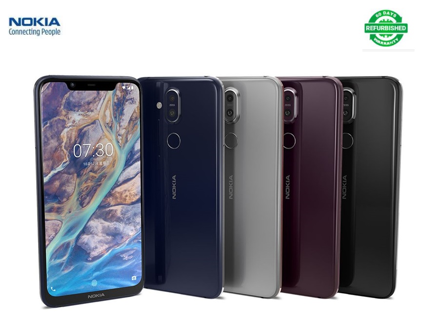 Refurbished  NOKIA X7 4+64GB/6+64/128GB Smartphone 6.18&quot;  3500mAh 13MP+20MP Camera Mobile phone