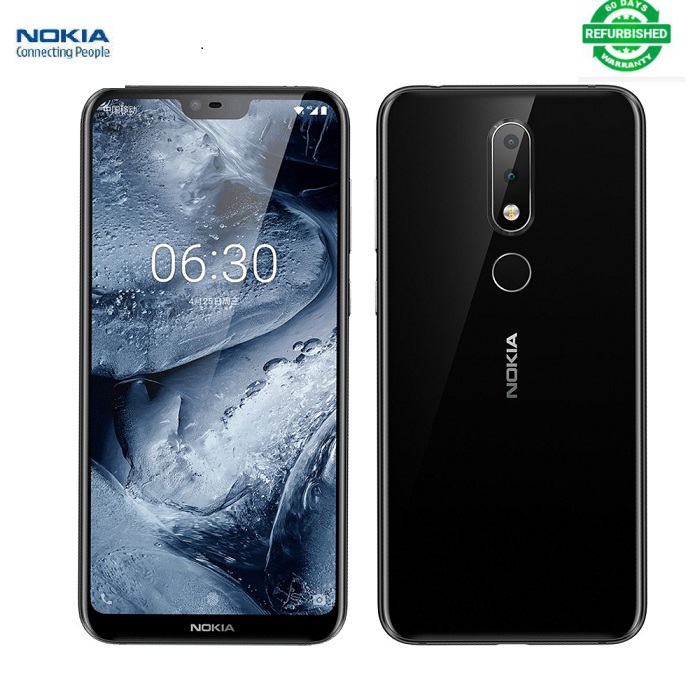 Refurbished Nokia X6/6.1plus 32g/64g  5.8inch 3060mAh 16MP+16MP Camera Fingerprint ID Smartphone
