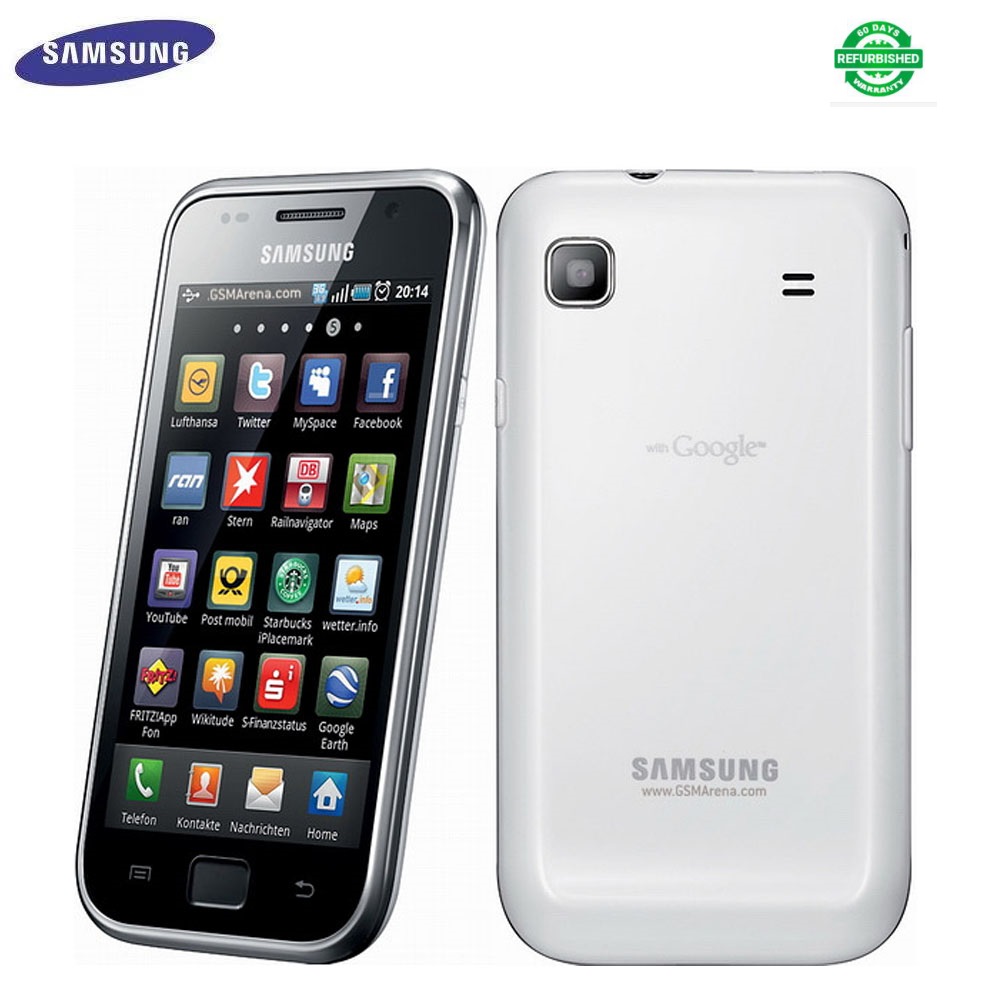 Refurbished Samsung Galaxy S I9000  Mobile Phone 3G WiFi GPS 5MP 4.0&quot; Touchscreen 16GB ROM 512 RAM