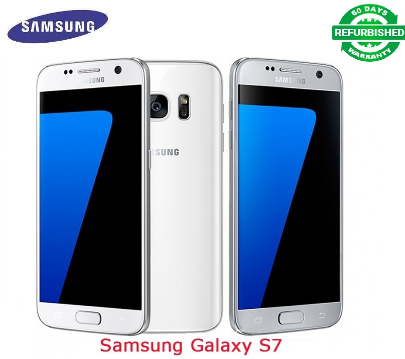 Refurbished Samsung Galaxy S7 Dual SIM Smartphone RAM 4GB ROM 32GB Unlocked 4G LTE 5.1&quot; 12MP S7