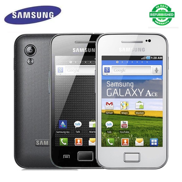 Refurbished Unlocked Samsung Galaxy ACE S5830 S5830i Mobile Phone 3G Wifi GPS 5MP Camera Cell phone