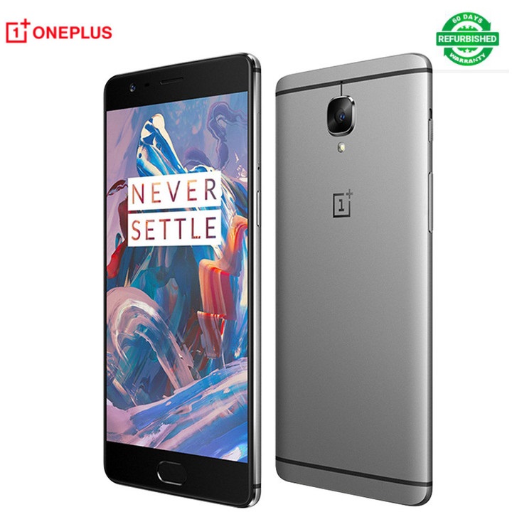 Refurbished Oneplus 3T 4G LTE Mobile Phone 5.5&quot; 6GB RAM 128GB ROM 16MP+8MP  SmartPhone