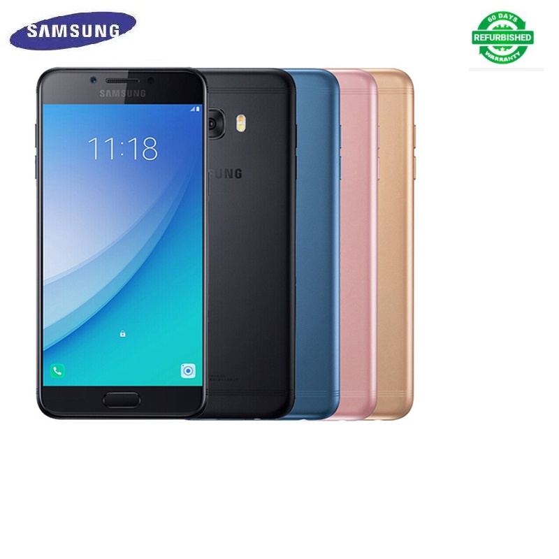 Refurbished phone Samsung Galaxy C5 Pro 5.2 inch 4GB RAM 64GB ROM 16MP 2600mAh Dual SIM smartphone