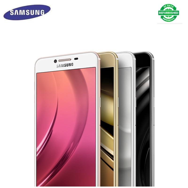 Refurbished phone Samsung Galaxy C5 5.2 inch 4GB RAM 32GB/64GB ROM 16MP 2600mAh Dual SIM smartphone