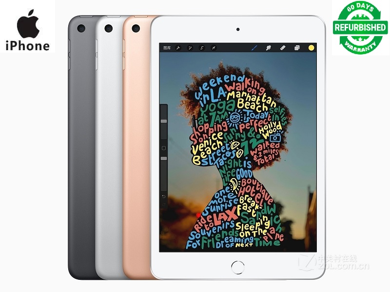 Apple iPad Mini 2019, With Finger Print ，7.9nch 64/256GB ，8MP +7MP