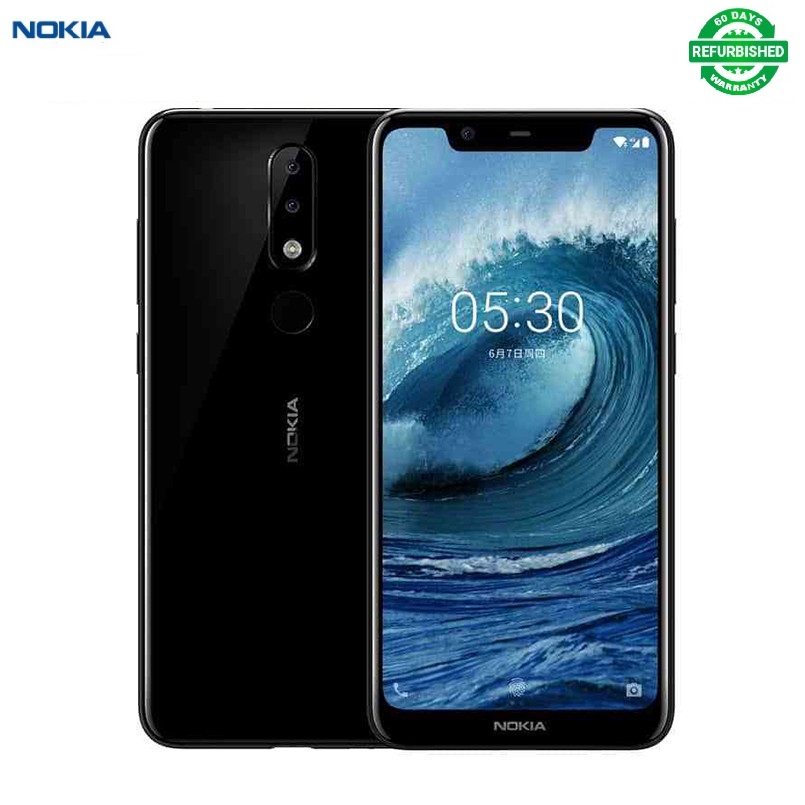 Refurbished phone Nokia X5/5.1plus  3+32gb/4+64gb Dual Sim  Fingerprint 5.86Inch 4G LTE