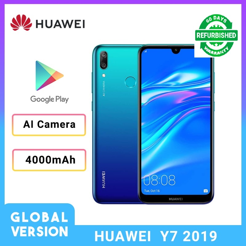 Refurbished huawei enjoy 9  HUAWEI Y7 Prime 2019 3GB+32GB 4000mah