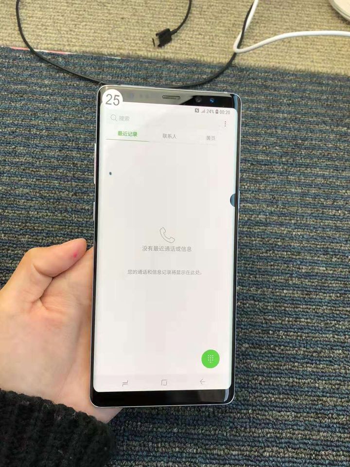 Refurbished Samsung Galaxy Note8 6.3&quot; Note 8 single Sim 6GB +64GB Android 9.0  Dual 12MP Cell Phone
