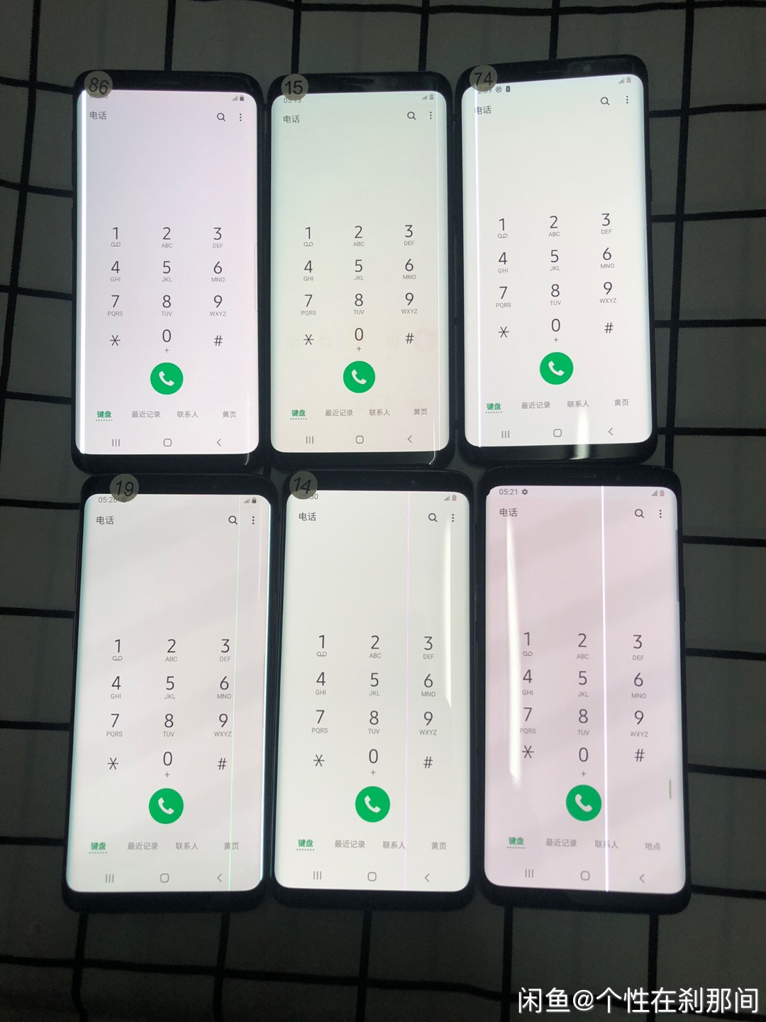 Refurbished Samsung Galaxy S8 plus 64GB ROM+4GB RAM 12+8MP smartphone screen with one line s8+