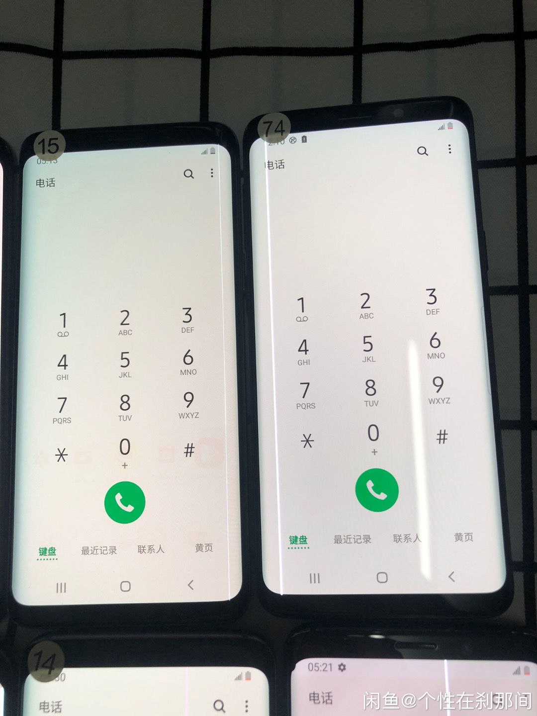 Refurbished Samsung Galaxy S8 plus 64GB ROM+4GB RAM 12+8MP smartphone screen with one line s8+