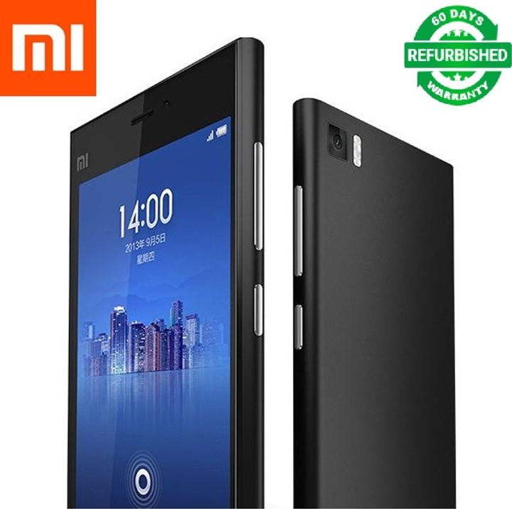 Refurbished  Unlocked  XIAOMI 3  5 inch 16GB+2GB,8MP+2MP,3G Smart Phone Fashion phones XIAO MI