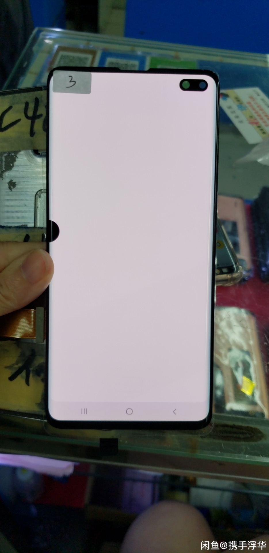 Refurbished Samsung Galaxy S10 6.1&quot; 8GB RAM 128GB ROM  NFC 4G LTE Original Single SIm  4G Phone