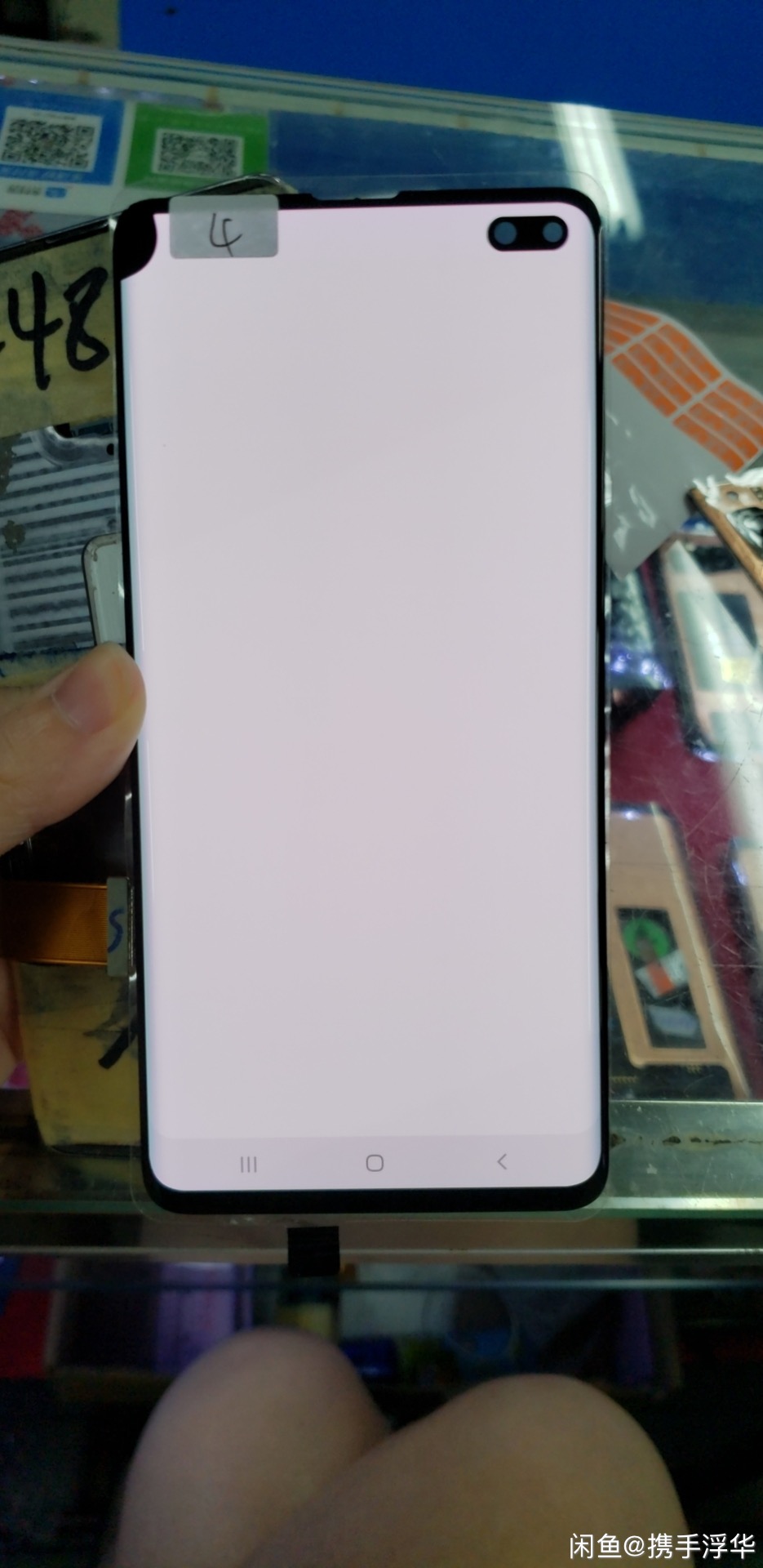 Refurbished Samsung Galaxy S10 6.1&quot; 8GB RAM 128GB ROM  NFC 4G LTE Original Single SIm  4G Phone