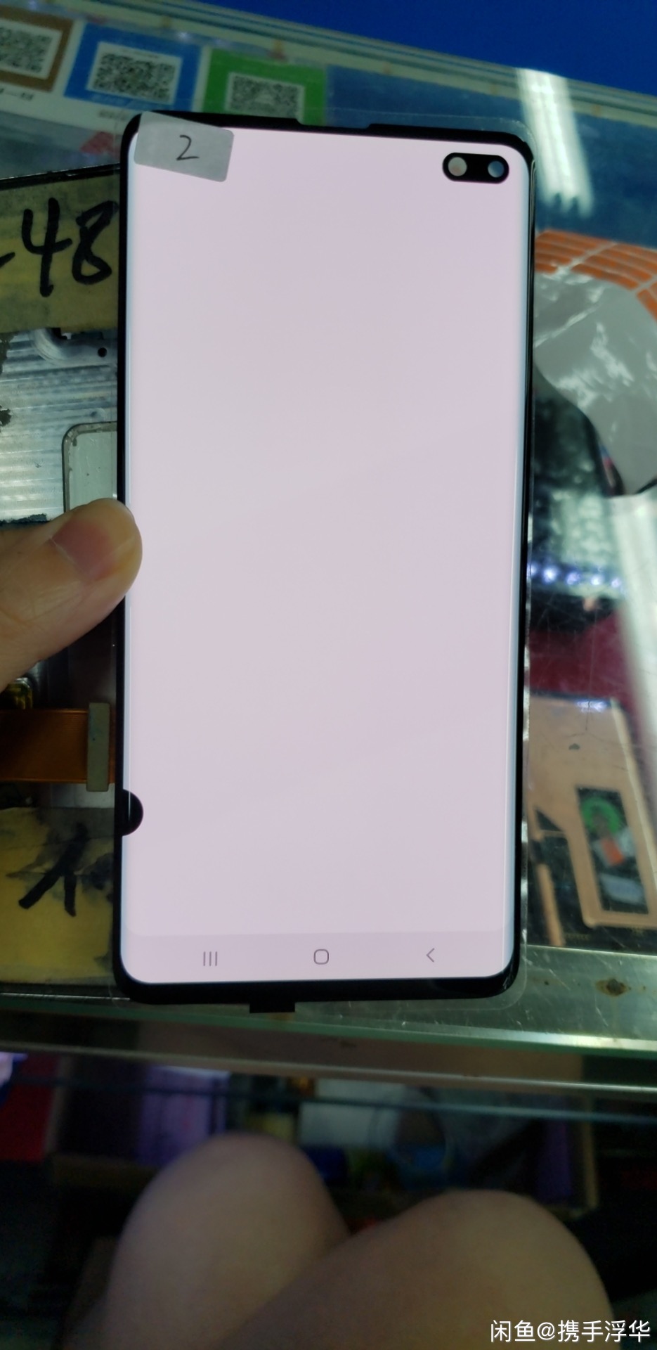 Refurbished Samsung Galaxy S10 6.1&quot; 8GB RAM 128GB ROM  NFC 4G LTE Original Single SIm  4G Phone