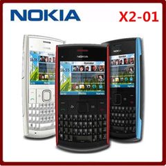 Refurbished phone Nokia X2-01 Symbian OS Computer Keyboard Mobile Phone Fashion Cell Phones random color