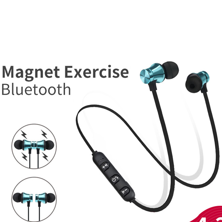 XT11 magnetic wireless earphones Bluetooth headset 4.2 sport motion Bluetooth headphone