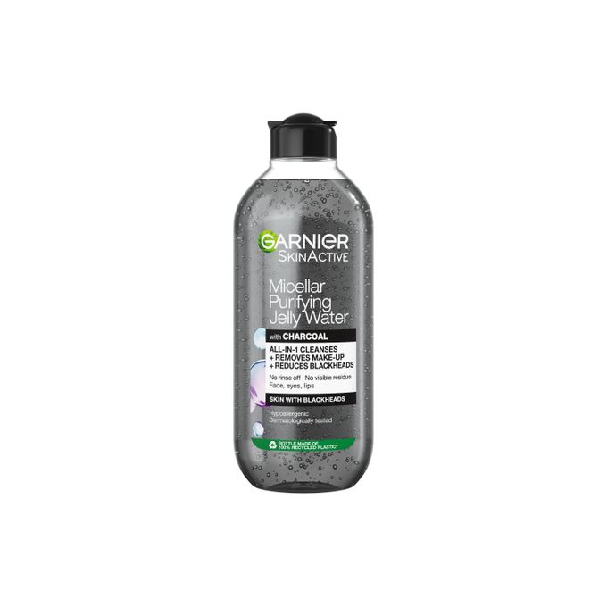 Garnier Micellar Cleansing Jelly Water With Charcoal 400Ml As picture,400ml