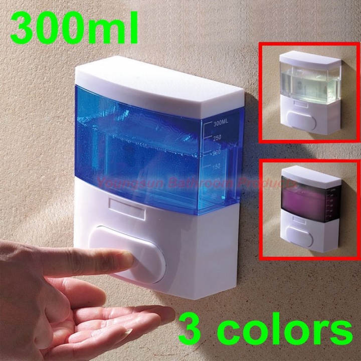 300ml ABS Plastic Hand Liquid Soap Dispenser Lotion Dispenser Shampoo Dispenser Shower Gel Dispenser