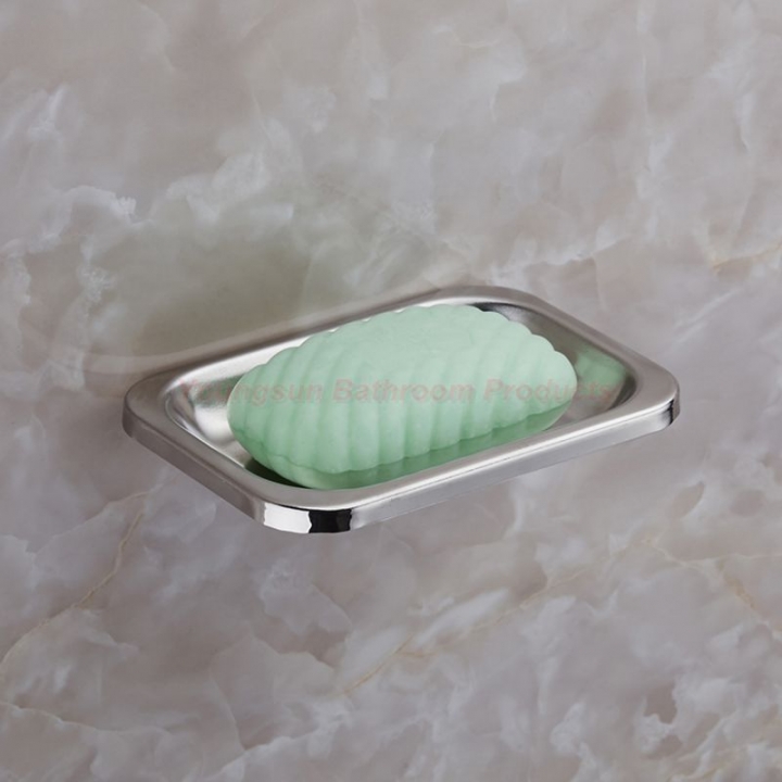 Bathroom Stainless Steel Fancy Soap Dish Shower Soap Tray Soap Case Soap Saucer Soap Holder