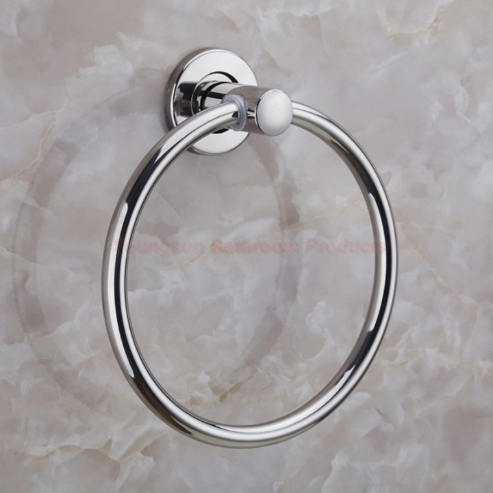 Home Decor Bathroom Fittings Stainless Steel Towel Ring Towel Holder Towel Rack Towel Bar