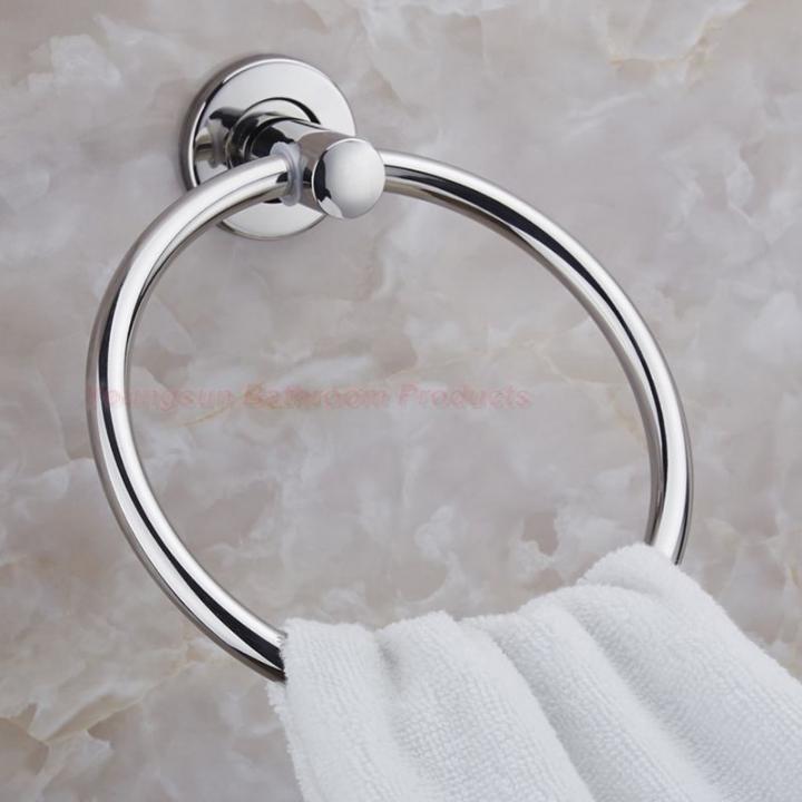 Home Decor Bathroom Fittings Stainless Steel Towel Ring Towel Holder Towel Rack Towel Bar