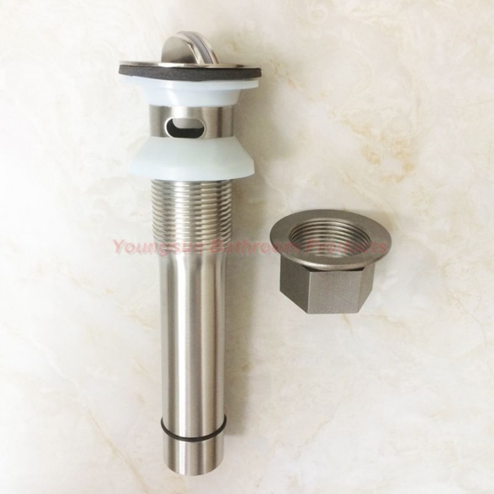 304 Stainless Steel Rotating Top Wash Basin Drainer / Strainer