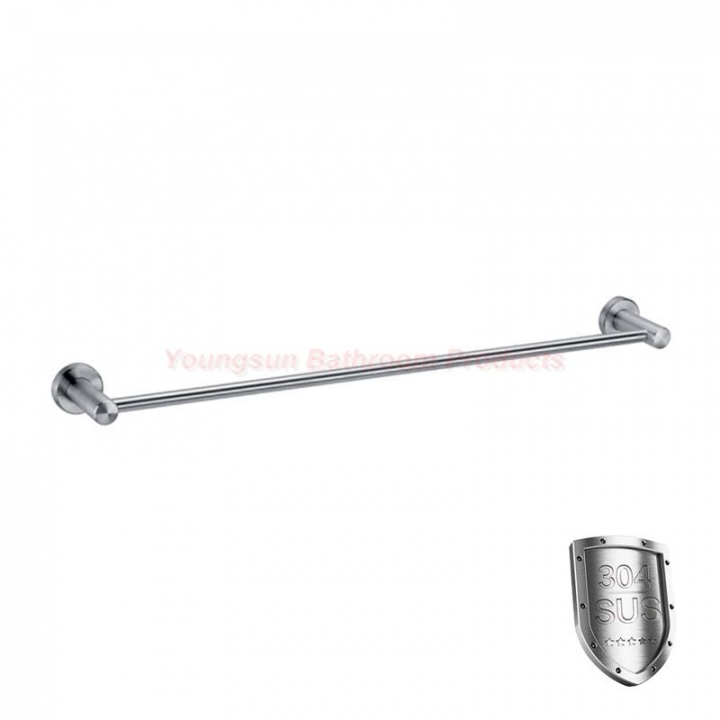 304 Stainless Steel 60cm / 600mm / 24 inches Single Towel Bar Towel Rail
