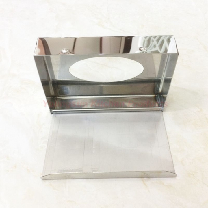 Good Quality Home Use and Hotel Small Size Stainless Steel Table Tissue Box Napkin Holder
