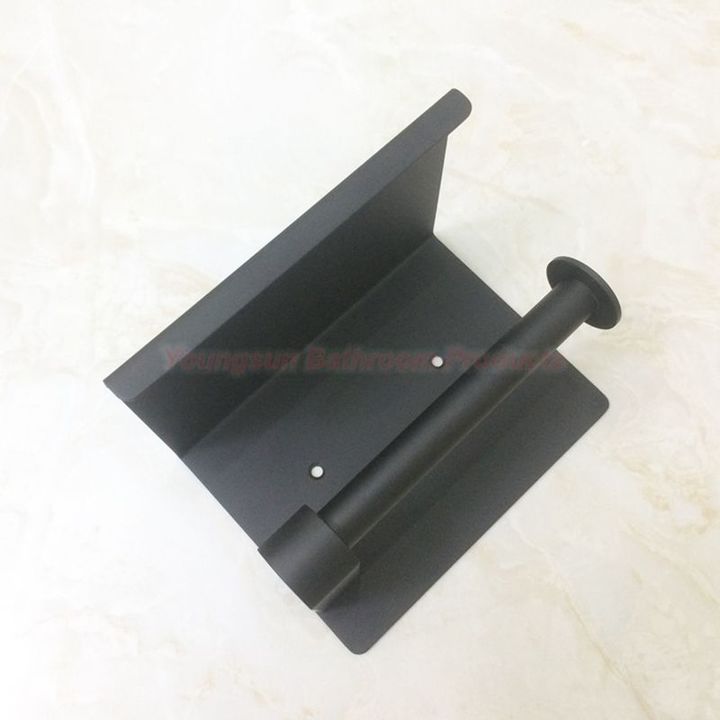 304 Stainless Steel Toilet Tissue Dispenser Toilet Paper Holder with Mobile Phone Shelf