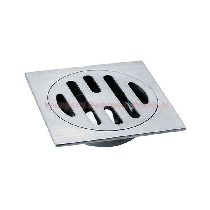 3 by 3 inches 75 x 75mm Small Size Mini Stainless Steel Floor Drain Shower Drain Floor Strainer