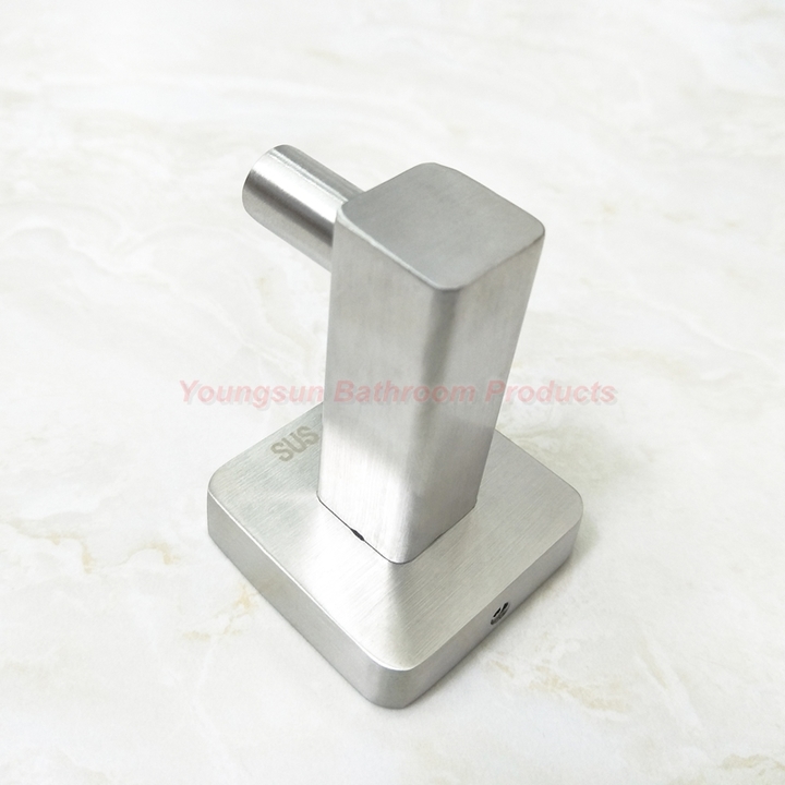 304 Stainless Steel Bathroom Product Single Clothes Hook Coat Hook Hat Hook Robe Hook Clothes Hanger