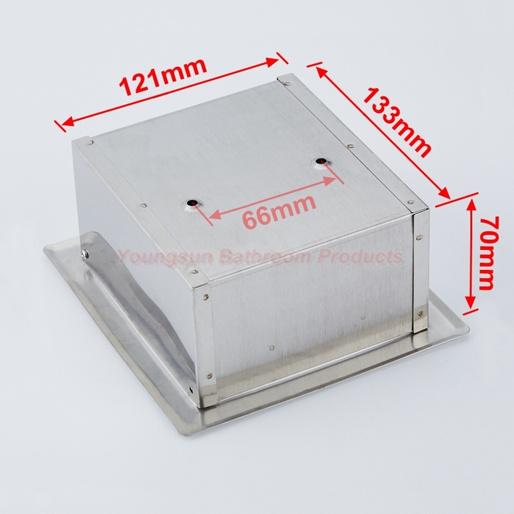 Stainless Steel Recessed / In Wall Toilet Paper Holder Toilet Roll Holder Toilet Tissue Dispenser