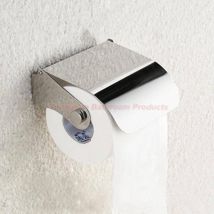 European Style Bathroom Items Stainless Steel Toilet Paper Dispenser Toilet Tissue Paper Holder