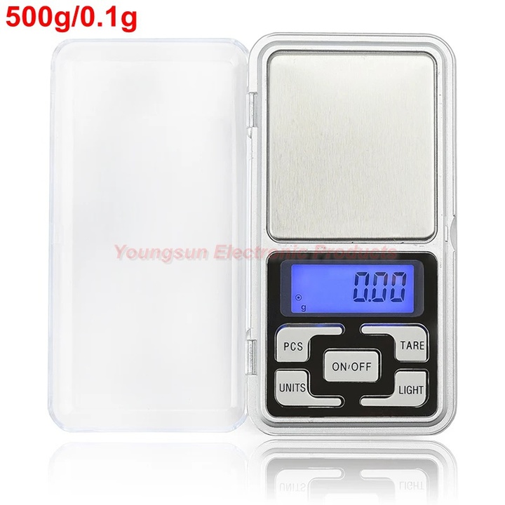 100g 200g 500g Electronic Digital Precision Mini Scale Jewelry Scales Pocket Scale Balance for Gold