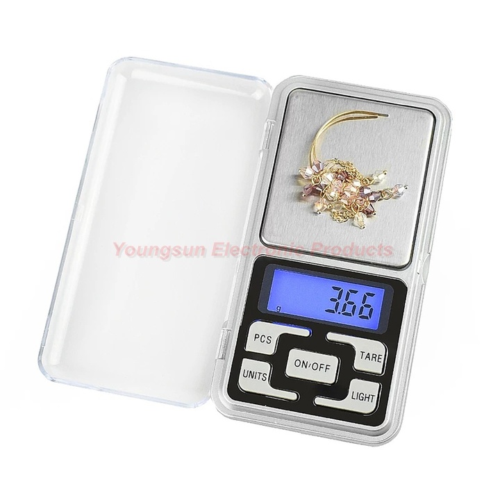 100g 200g 500g Electronic Digital Precision Mini Scale Jewelry Scales Pocket Scale Balance for Gold