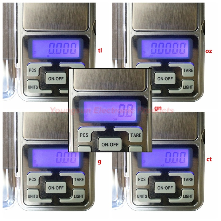 100g 200g 500g Electronic Digital Precision Mini Scale Jewelry Scales Pocket Scale Balance for Gold