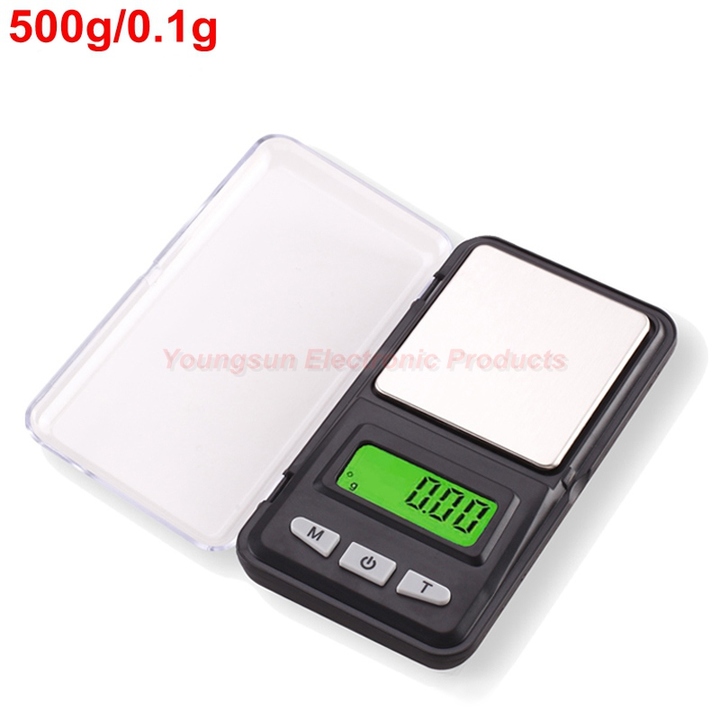Electronic Balance 100g 200g 500g Digital Weight Scale Mini Pocket Jewelry Scale Gold Coin Balance