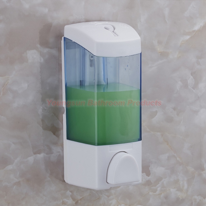 300ml ABS Plastic Single Soap Dispenser Shower Gel Dispenser Lotion Dispenser Bath Cream Dispenser