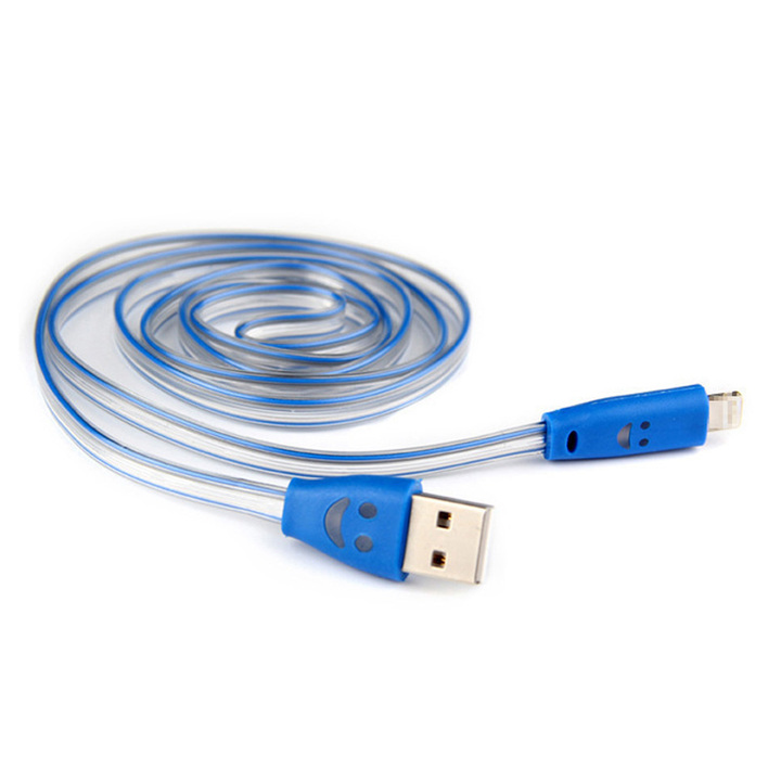 2A Micro USB Phone Data Cable Colorful LED Lighting USB Charging Cable for Android Smart Phone