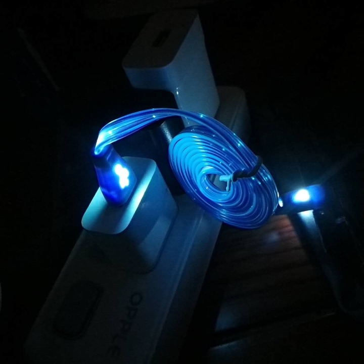 2A Micro USB Phone Data Cable Colorful LED Lighting USB Charging Cable for Android Smart Phone