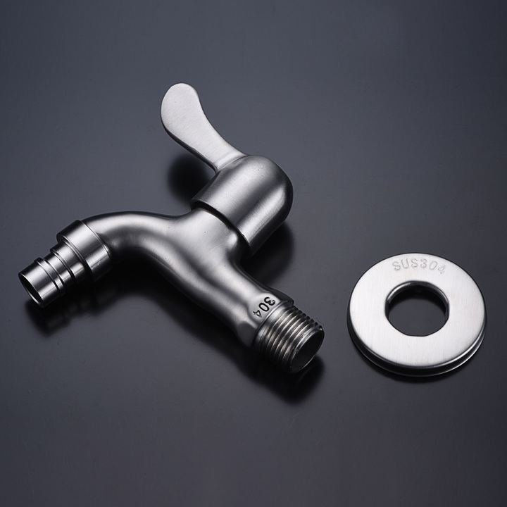 304 Stainless Steel Washing Machine Faucet Kitchen Mop Pool Single Cold Water Faucet Water Tap