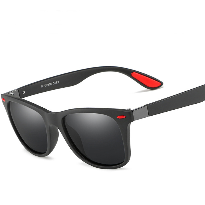 Classic Polarized Sunglasses Men Square Frame Sun Glasses Male Driving Goggles UV400 Eyewear Shades