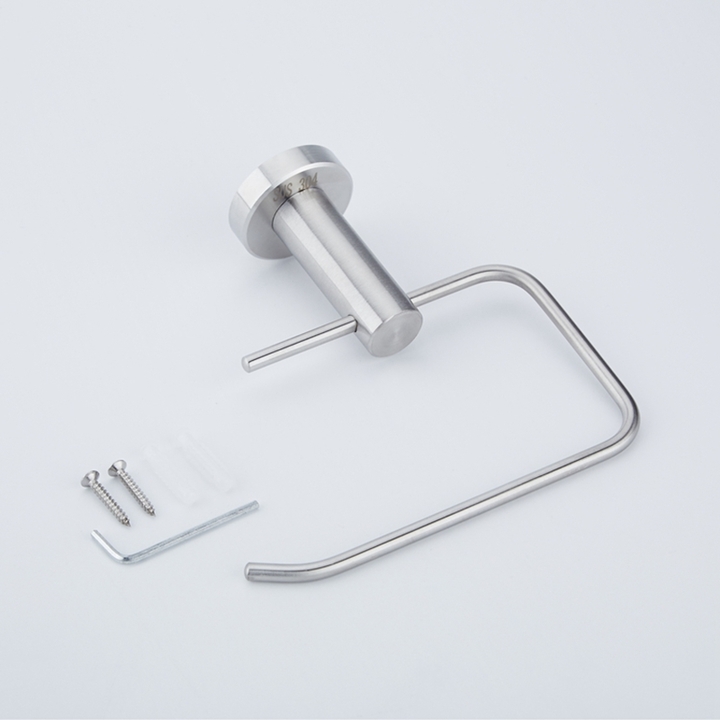 Elegant 304 Stainless Steel Toilet Paper Hanger Hook Toilet Roll Holder Tissue Paper Holder