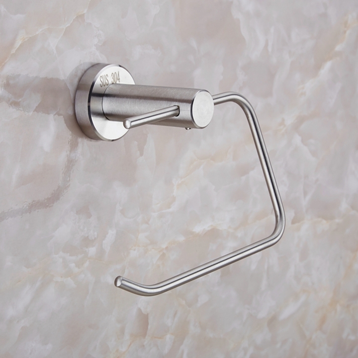 Elegant 304 Stainless Steel Toilet Paper Hanger Hook Toilet Roll Holder Tissue Paper Holder