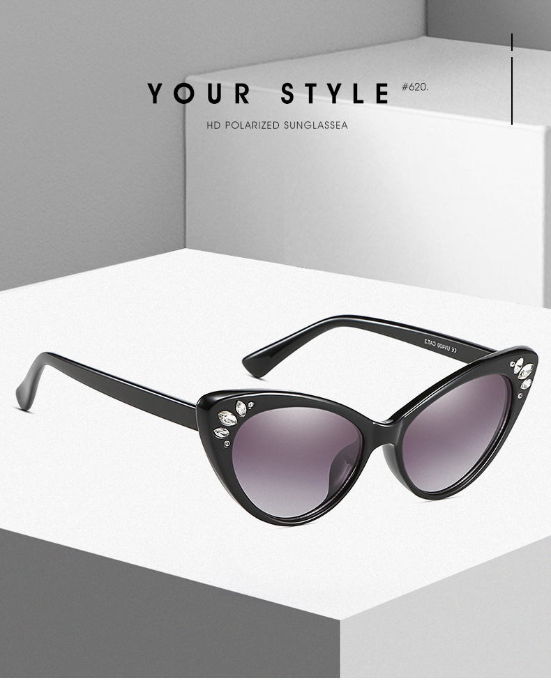 2019 New Fashion UV400 Women Cat Eye Sunglasses Eyewear Shades Inspired Retro Vintage Sun Glasses